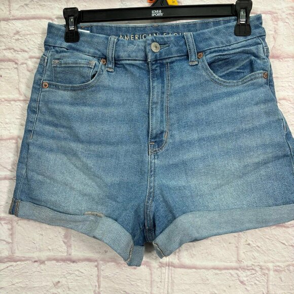 American Eagle Outfitters Pants - American Eagle Size 6 Stretch Denim Shorts